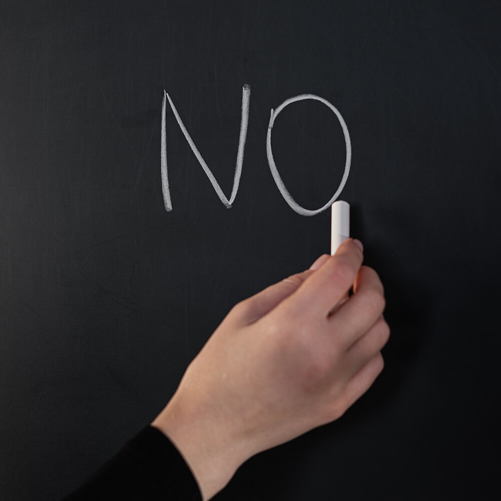 Know How to Say No!