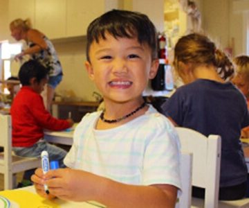 Children in classroom 