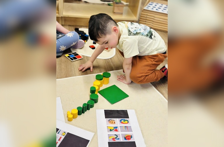 Child engaged in activity 